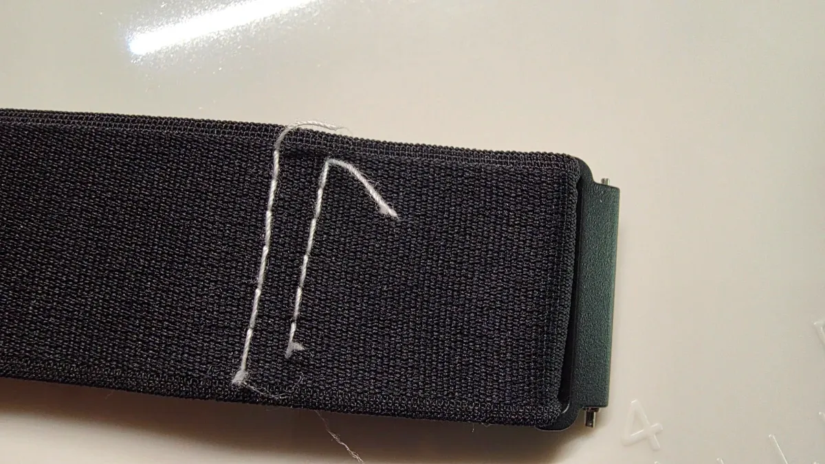 Converting Whoop bicep strap for the Amazfit Helio Strap