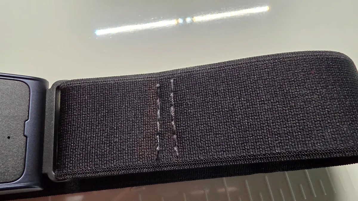 Converting Whoop bicep strap for the Amazfit Helio Strap