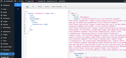 Headless Wordpress + Astro (with WPGraphQL)